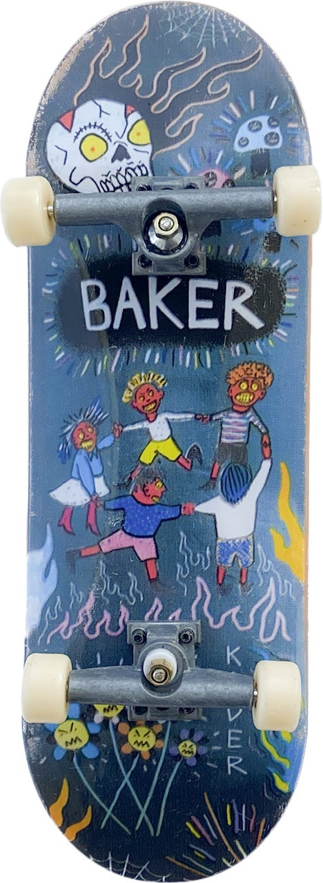 Tech Deck Baker Skateboards Kreepy Kids Grey ID
