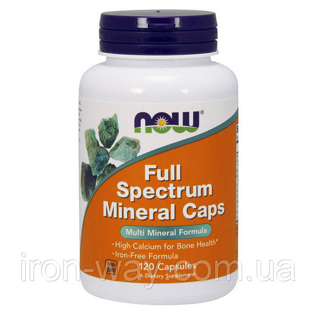 NOW Full Spectrum Minerals Caps (120 caps)