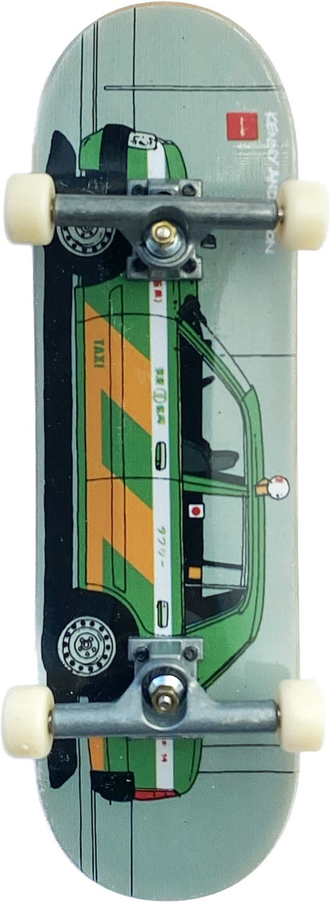 Фінгерборд Tech Deck Chocolate Skateboards Green Japan Taxi, фото 1