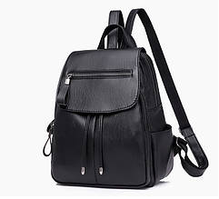 Жіночий рюкзак еко-шкіра 1197 Black