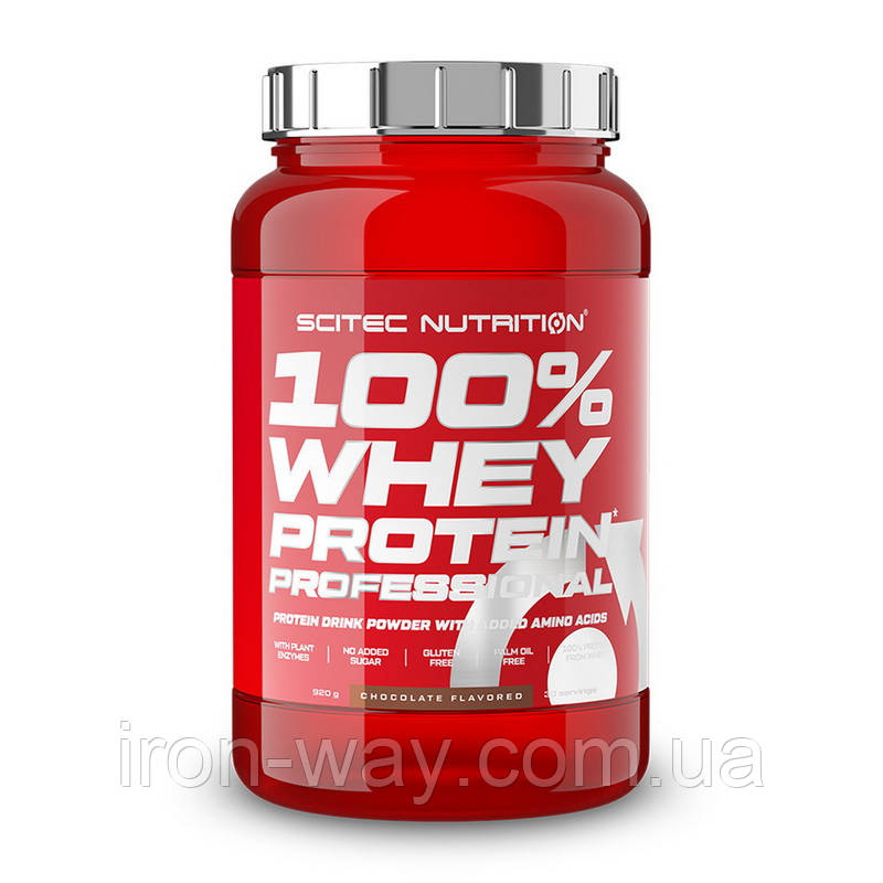 Scitec 100% Whey Protein Professional (920 g, banana)