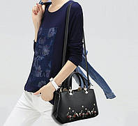 Женская сумочка с вышивкой,женскя сумка с вышитыми цветами