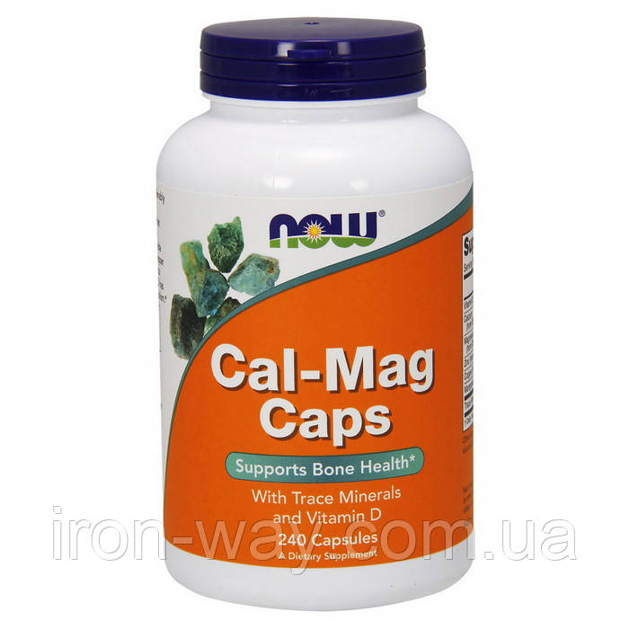 NOW Cal-Mag Caps (240 caps), фото 1