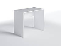 Стол белый письменный для учебы или работы шириной 90 см