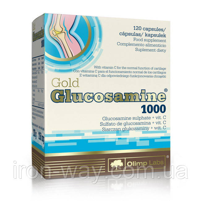 Olimp Labs Gold Glucosamine 1000 (120 caps), фото 1
