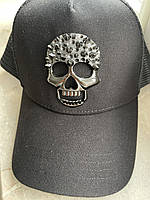 Череп кепка Philipp plein бейсболка блайзер блейзер для мужчин и женщин унисекс черная кепка