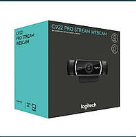Веб-камера Logitech C922 PRO STREAM WEBCAM Вебкамера Logitech C922 PRO HD STREAM WEBCAM.