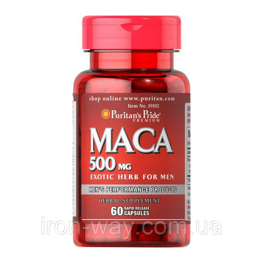 Puritan's Pride Maca 500 mg (60 caps)