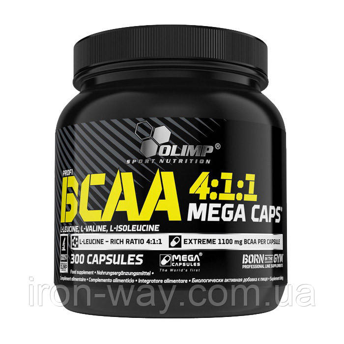 Olimp BCAA 4:1:1 Mega Caps (300 caps)