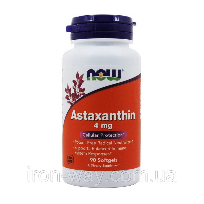 NOW Astaxanthin 4 mg (90 softgels)