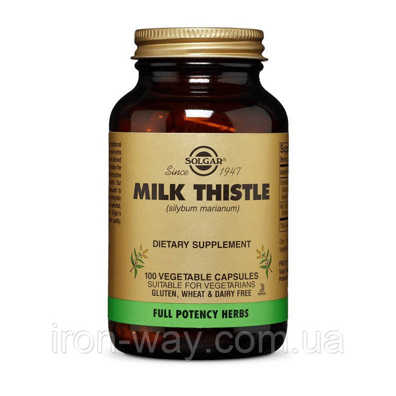 Solgar Milk Thistle (100 veg caps), фото 1