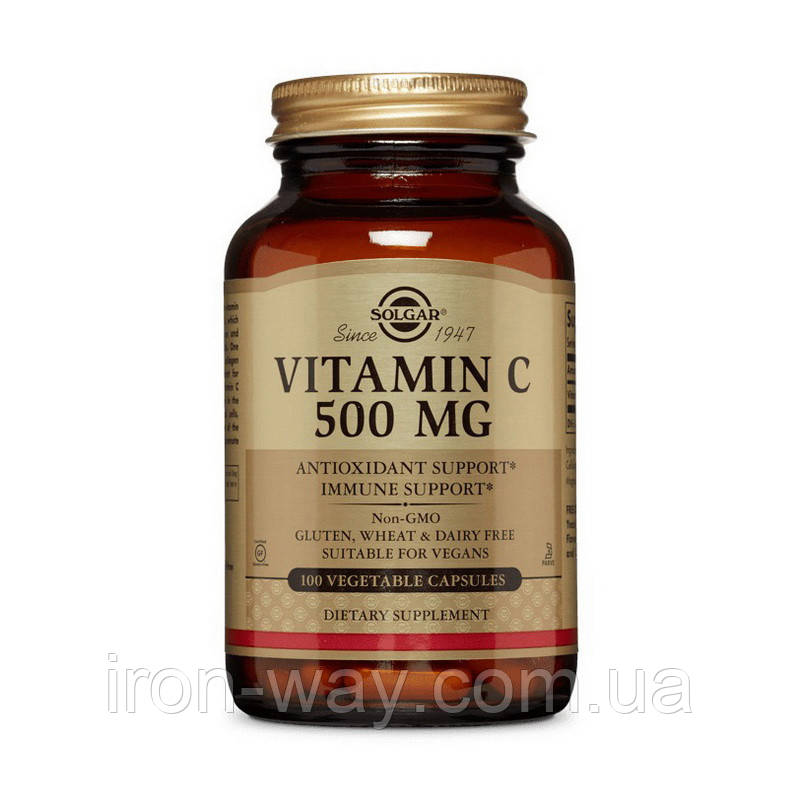 Solgar Vitamin C 500 mg (100 veg caps)