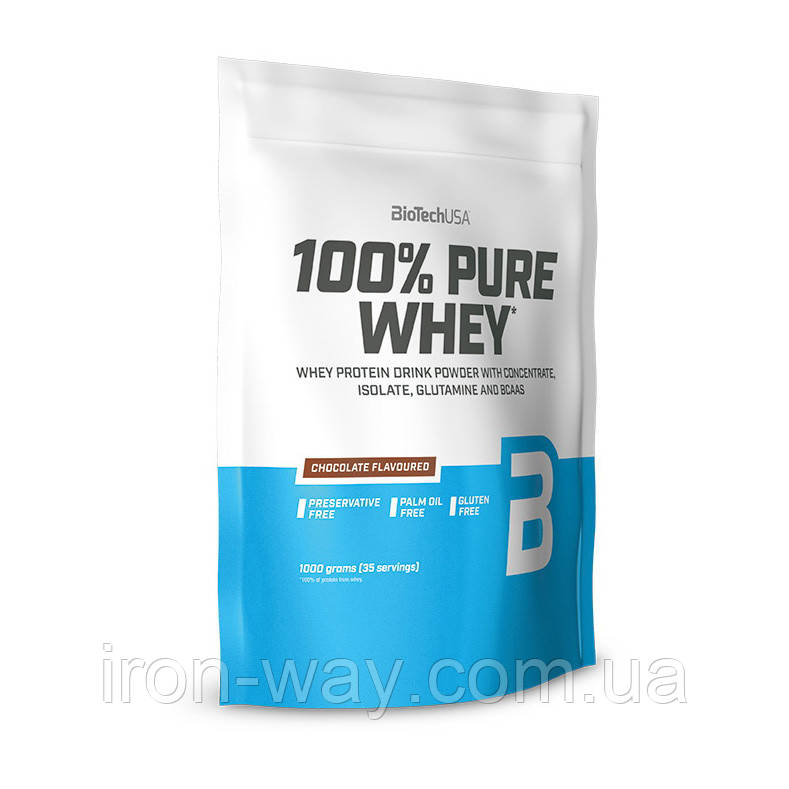 BioTechUSA 100% Pure Whey (1 kg, chocolate)