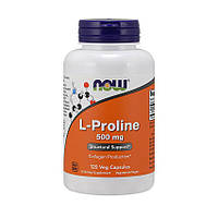 NOW L-Proline 500 mg (120 veg caps)