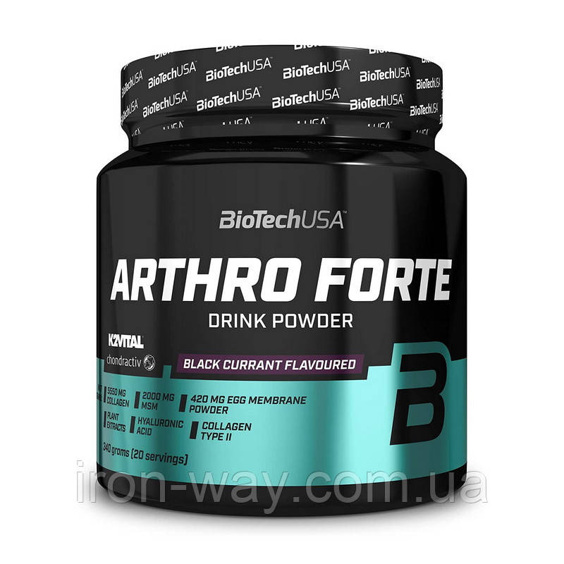 BioTechUSA Arthro Guard drink powder (340 g, apricot), фото 1