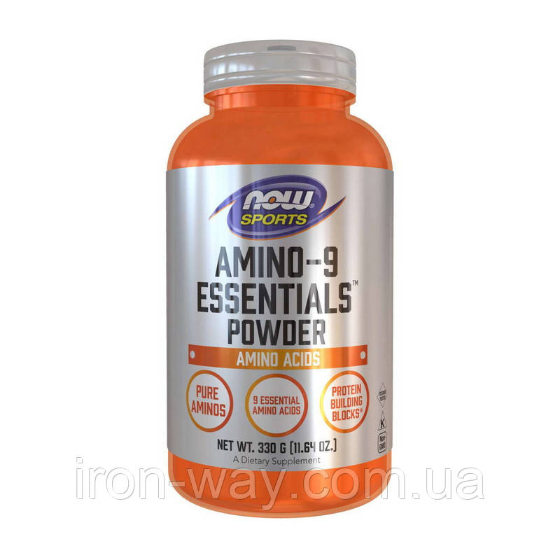 NOW Amino-9 Essentials Power (330 g, unflavored)