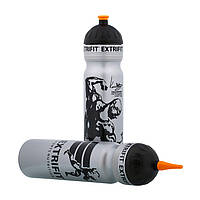 Bottle Extrifit White long nozzle (1l, gray)