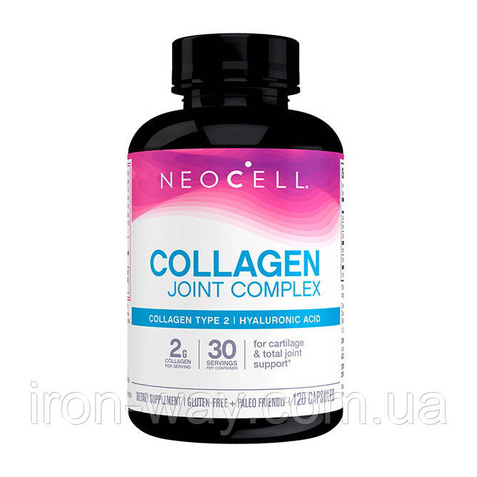 NeoCell Joint Complet collagen type 2 hyaluronic acid (120 caps), фото 1