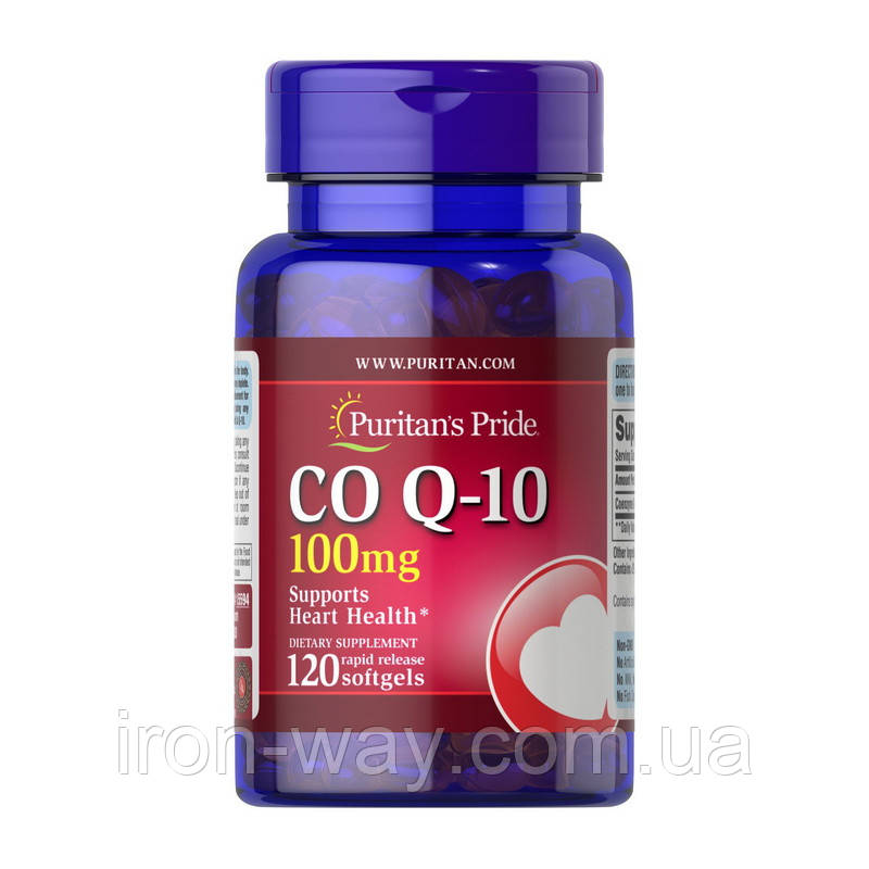 Puritan`s Pride CO Q-10 100 mg (120 softgels)