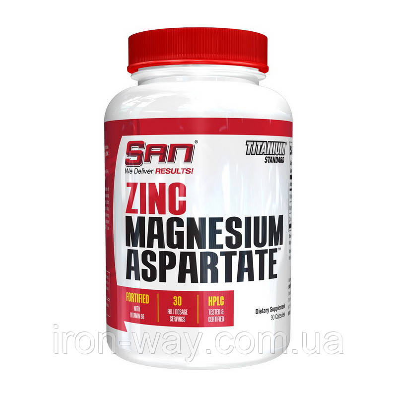 Zinc Magnesium Aspartate (90 caps)