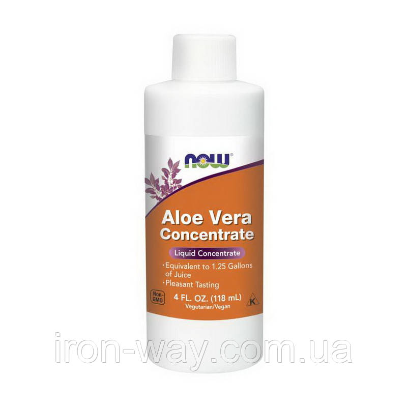 NOW Aloe Vera Concentrate (118 ml), фото 1