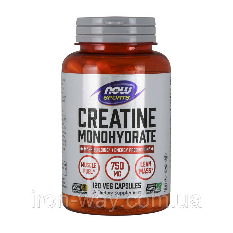 NOW Creatine 750 mg (120 caps)