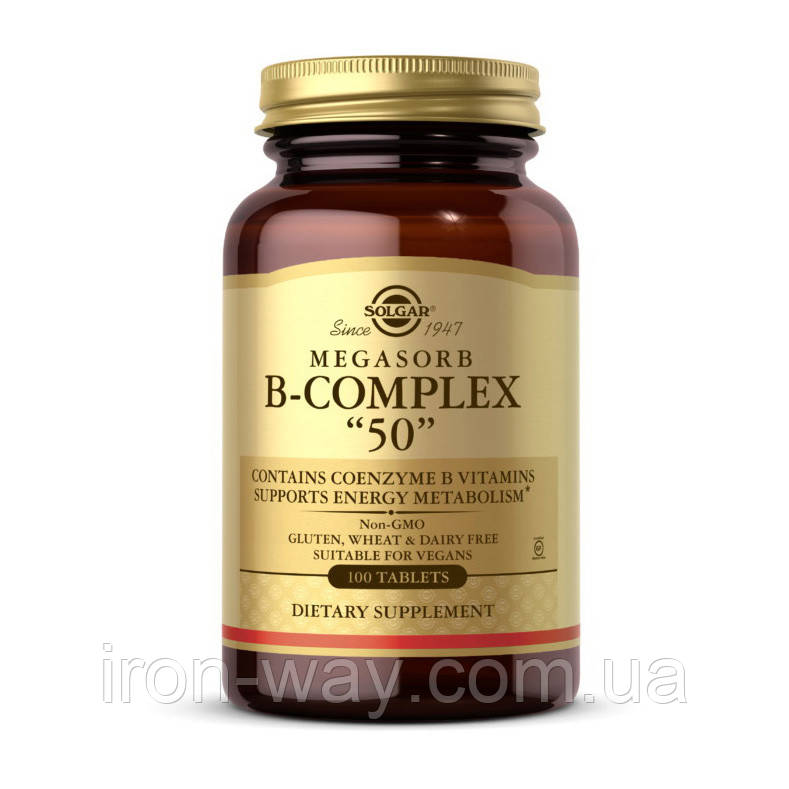 Solgar B-Complex 50 (100 tabs)