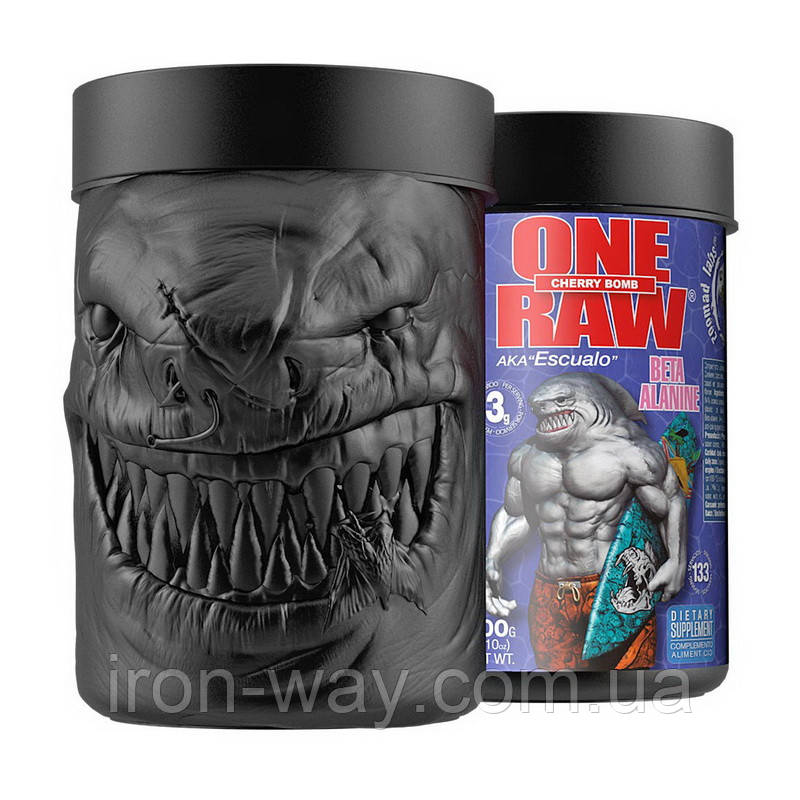 Zoomad Labs One Raw Beta Alanine (400 g, cherry bomb)