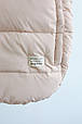 Пуховий комбінезон-конверт, Zuma бежевий, фото 5