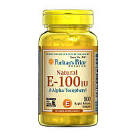 Puritan's Pride Vitamin E 67 mg natural (100 IU) alpha tocopheryl (100 softgels)