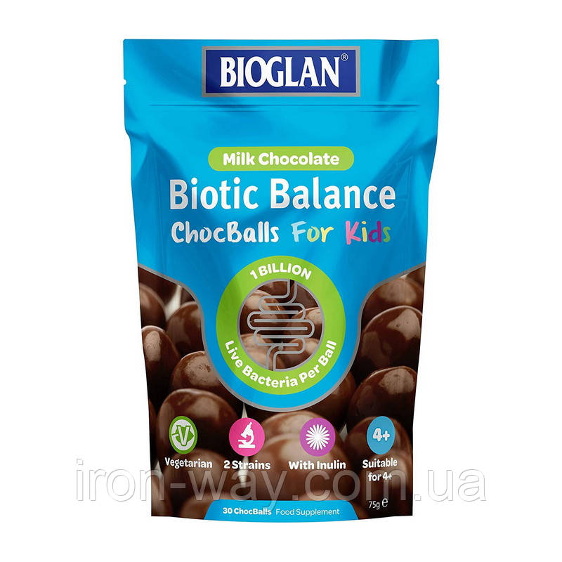 Bioglan Biotic Balance Chocballs For Kids (30 chocballs)