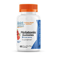 Melatonin Gummies 5 mg (60 gummies, strawberry)