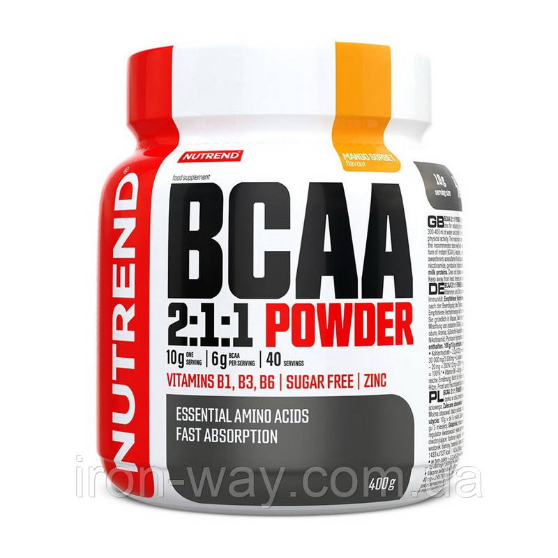 Nutrend BCAA 2:1:1 (400 g, blackcurrant)