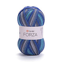 Yarnart Forza Форза - міцна шкарпеткова пряжа вовна з поліамідом