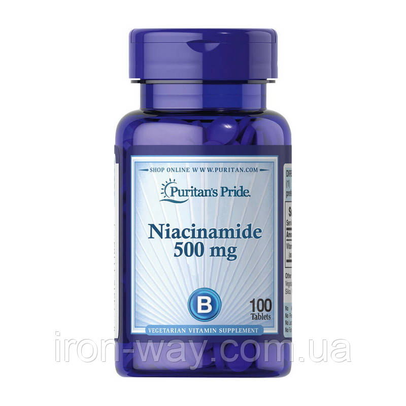 Puritan's Pride Niacinamide 500 mg (100 tab)