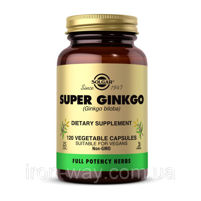 Solgar Super Ginkgo (120 veg caps)