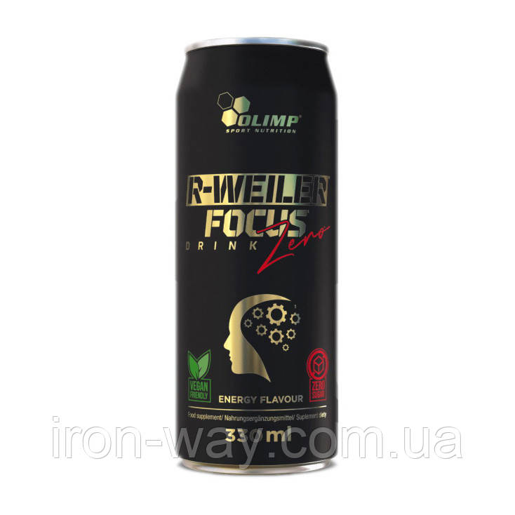 R-Weiler Focus Zero Drink (330 ml, energy)