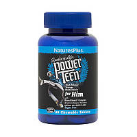 Nature's Plus Power Teen for Him multivitamin (60 chew tabs, wild berry)