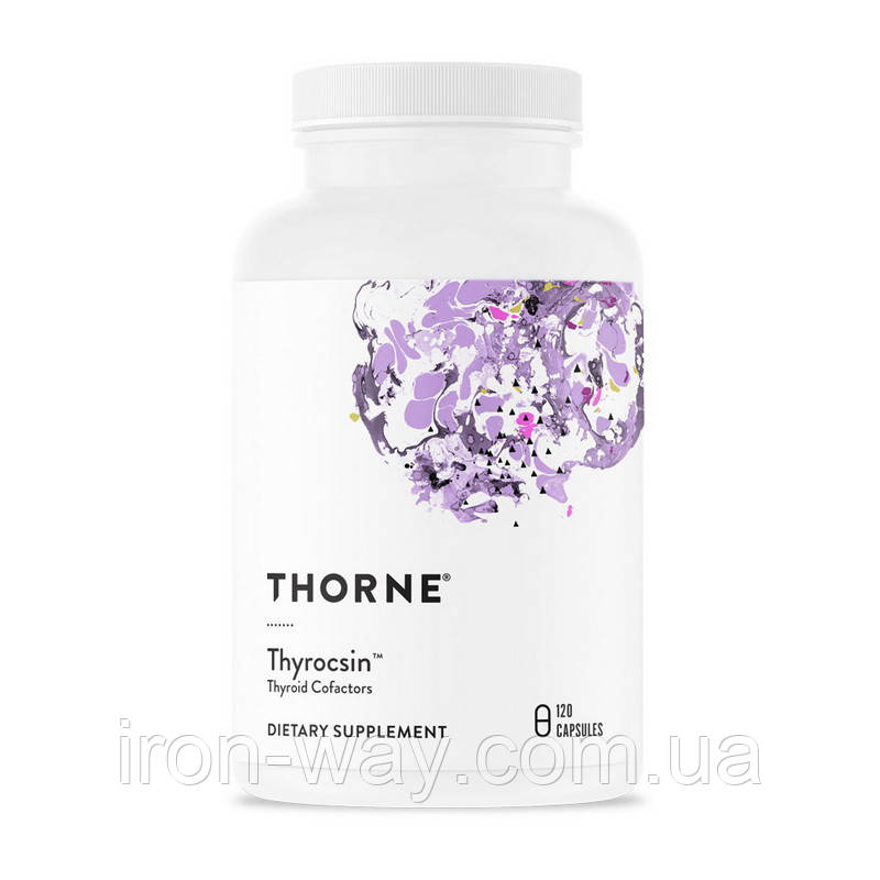Thorne Research Thyrocsin thyroid cofactors (120 caps), фото 1