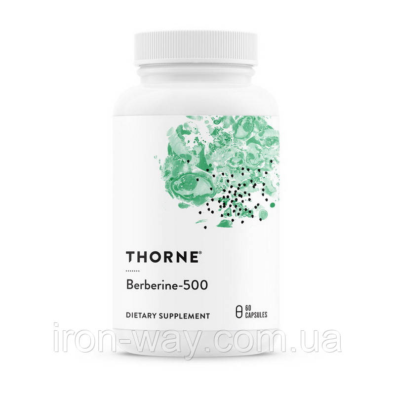 Thorne Research Berberine-500 (60 caps), фото 1