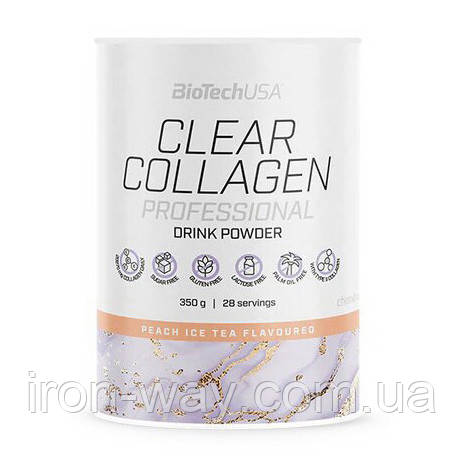BioTech Clear Collagen Professional (350 g, peach ice tea), фото 1
