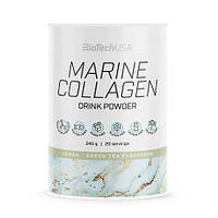 BioTech USA Marine Collagen (240 g, lemon - green tea)