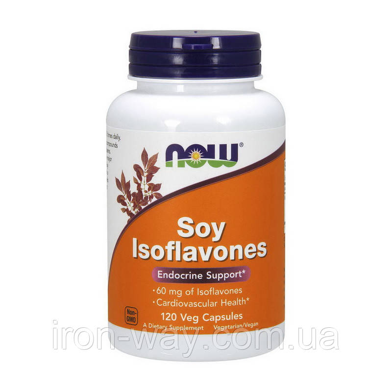 NOW Soy Isoflavones (120 veg caps)