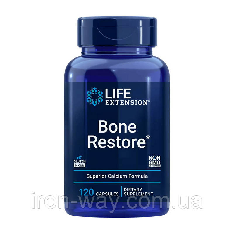 Life Extension Bone Restore (120 caps), фото 1