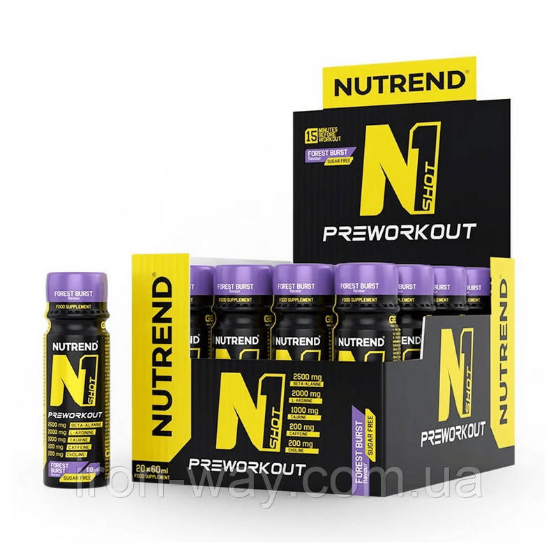 Nutrend N1 Shot (20*60 ml, cherry crush)