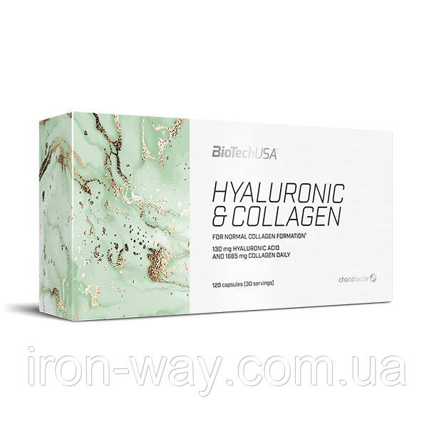 BioTechUSA Hyaluronic & Collagen (120 caps)