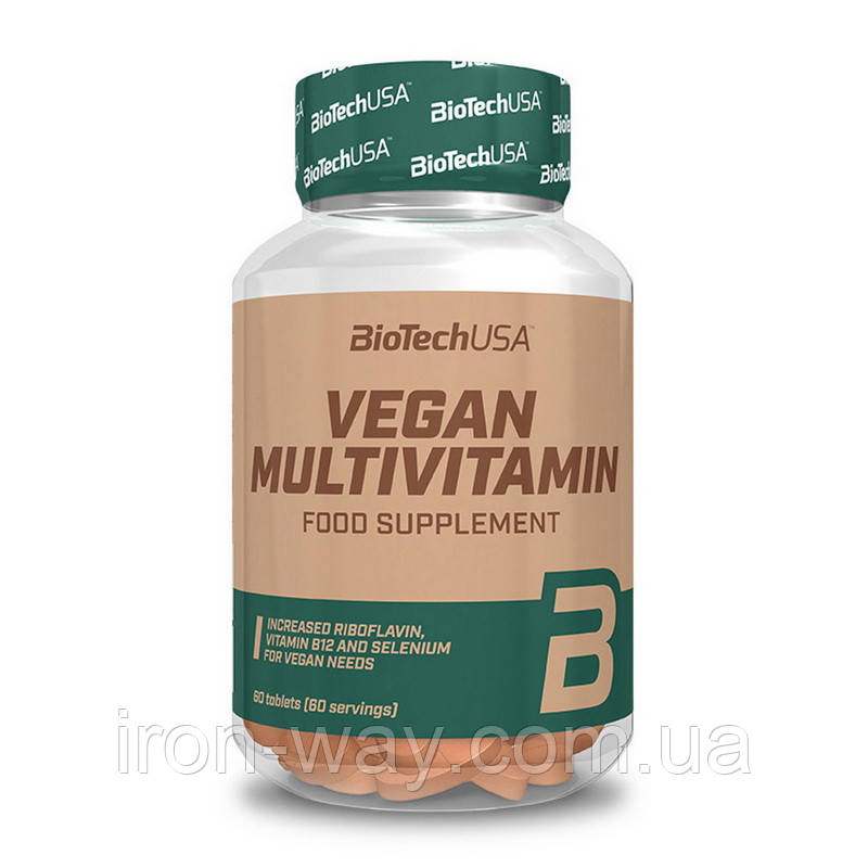 BioTech USA Vegan Multivitamin (60 tab)