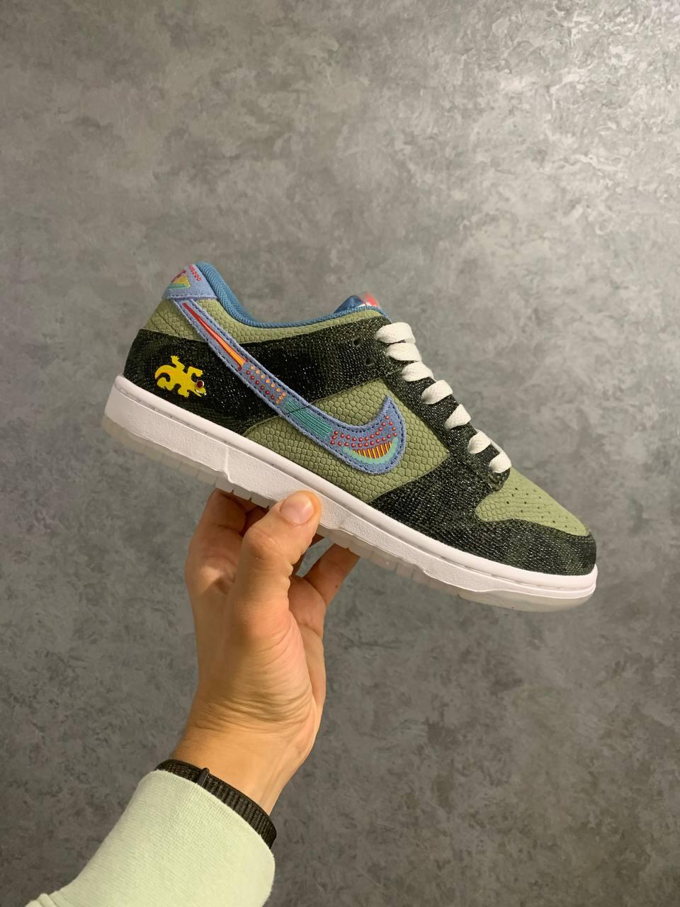 Чоловічі Кросівки Nike Dunk Low Siempre Familia Green / Найк Данк Низькі Сімпр Фамілі Зелені