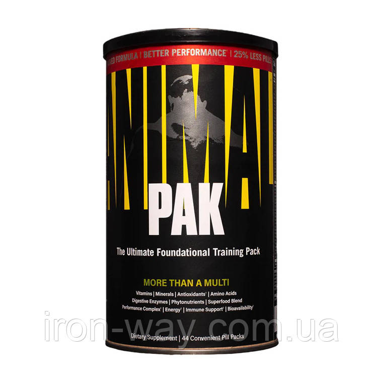Universal Animal Pak Improved Formula (44 packs)