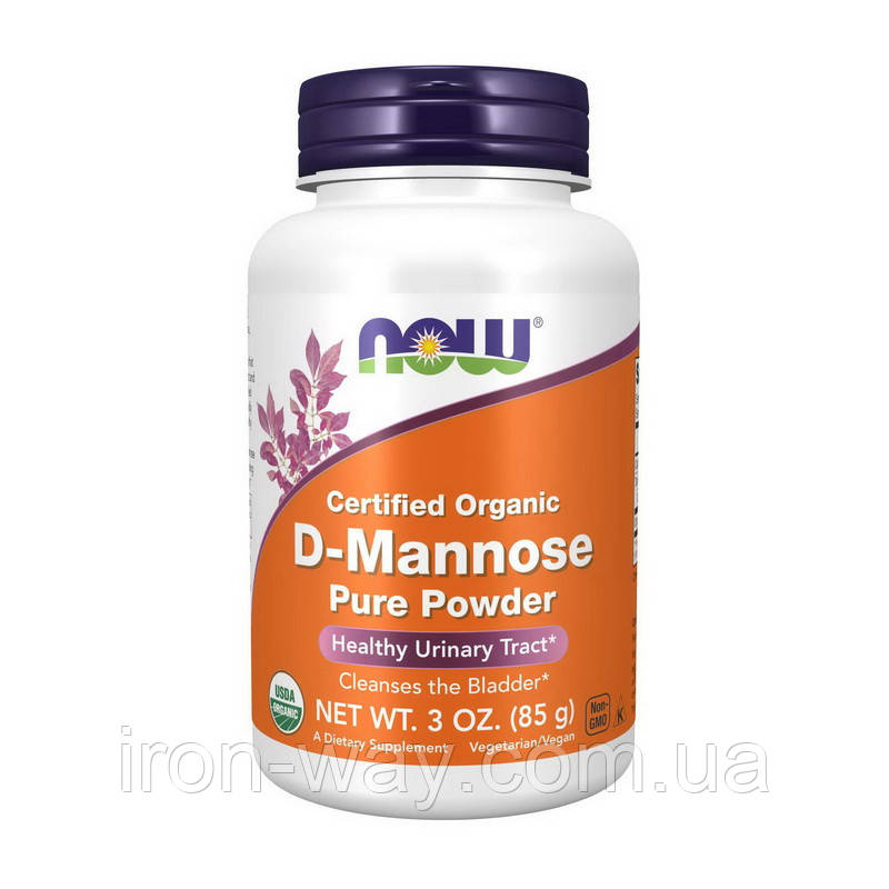 NOW D-Mannose Pure Powder (85 g, unflavored)
